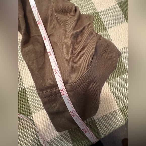 Cathy Jean Los Angeles Olive Green Trench - Picture 9 of 10